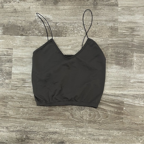 Free People Women's Skinny Strap Seamless Brami grey XS/S - Picture 3 of 3